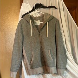 Gray Zip-Up Hoodie
